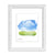 Lannister Matted Picture Frame - 11X14, 16X20, 24X24, Black, White, Grey