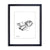 Noah Wooden Picture Frame 4X6, 5X7, 8X10 Black, White, Grey and Blue