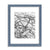 Ethan Wood Matted Picture Frame - 16X20 or 11X14 - Black, White, Grey, Natural, Mauve