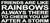 5 X 11 Box Sign Friends Are Like Rainbows Always There To Cheer You Up After A Storm