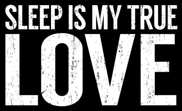 7 X 11.5 Box Sign Sleep Is My True Love