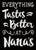 Everything Tastes Better At Nana's - 5X7 Box Sign