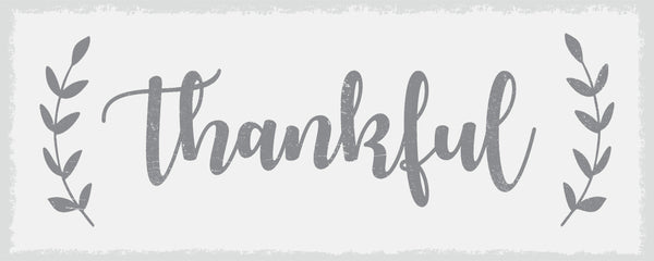 Thankful - 4X10 Box Sign