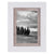 Shelby Collection Dual Colored Wood Picture Frames - 4X4, 4X6, 5X7, 8X10 / Black, White, Grey