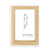 Dutton Wood Frames - 4X6, 5X7, 8X10 - White / Black / Natural