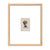 Ethan Wood Matted Picture Frame - 16X20 or 11X14 - Black, White, Grey, Natural, Mauve