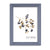Noah Wooden Picture Frame 4X6, 5X7, 8X10 Black, White, Grey and Blue